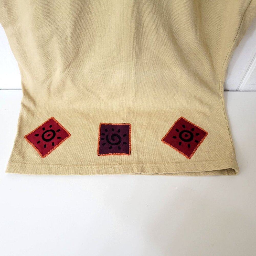 Primitive Twig Art To Wear  "Open Your Arms" Long-Sleeve Dress S/M - Picture 7 of 9
